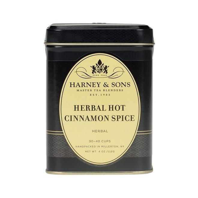 Hot Cinnamon Spice Herbal Loose Tea Tin