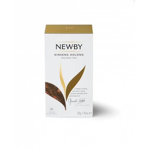Newby Newby Ginseng Oolong 25ct Newby Newby Ginseng Oolong 25ct