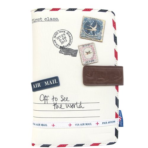 Disaster Designs Paper Plane Cream Travel Wallet Disaster Designs Paper Plane Cream Travel Wallet