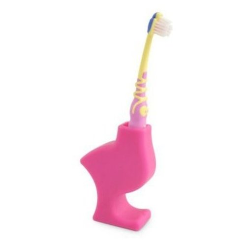 J-Me J-Me Bella the Bird Toothbrush Holder-Pink J-Me J-Me Bella the Bird Toothbrush Holder-Pink