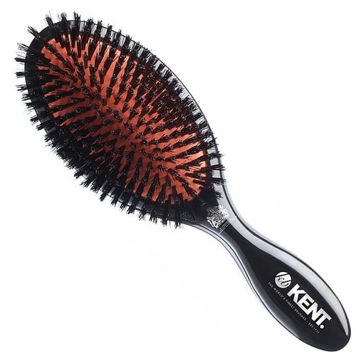 Kent Kent Oval Cushion Brush - Black and Red Kent Kent Oval Cushion Brush - Black and Red