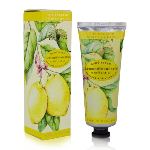 The English Soap Company Lemon & Mandarin Hand Cream 75ml The English Soap Company Lemon & Mandarin Hand Cream 75ml