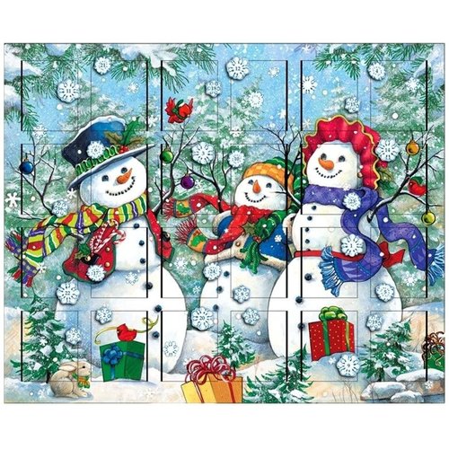 Snowman Family Advent Calendar Snowman Family Advent Calendar