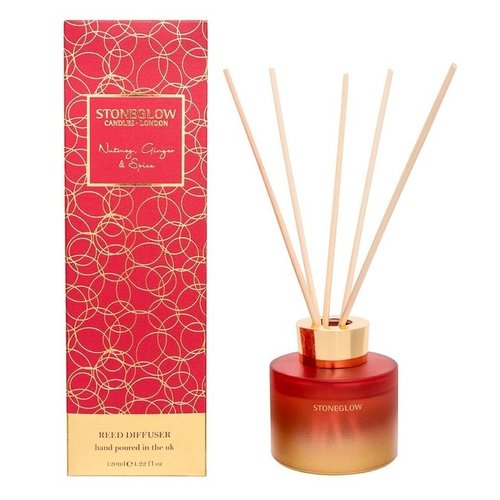 Stoneglow Stoneglow Nutmeg, Ginger & Spice Reed Diffuser Stoneglow Stoneglow Nutmeg, Ginger & Spice Reed Diffuser
