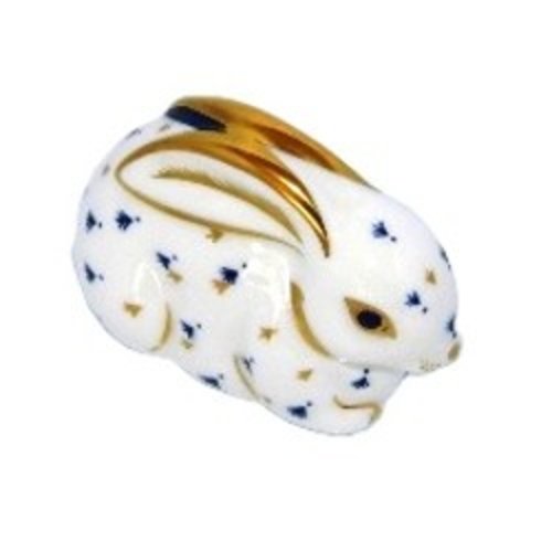 Royal Crown Derby Baby Blue Rabbit Royal Crown Derby Baby Blue Rabbit
