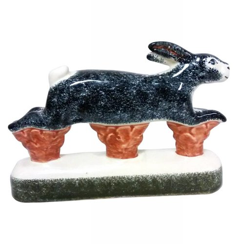 Rye Pottery Rye Running Hare - Orange Rye Pottery Rye Running Hare - Orange