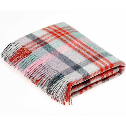 Bronte By Moon Melbourne Flamingo Aqua Throw Bronte By Moon Melbourne Flamingo Aqua Throw