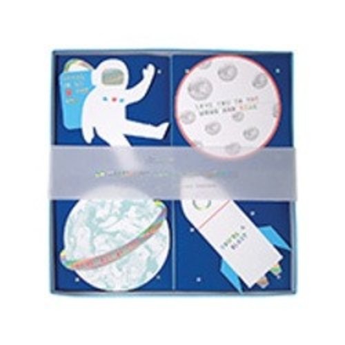 Meri Meri Meri Meri Valentine's Day Cards - Space Meri Meri Meri Meri Valentine's Day Cards - Space