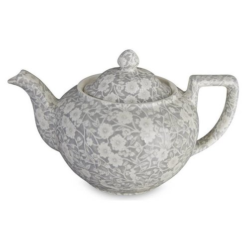 Burleigh Pottery Calico Grey 7 Cup Teapot Burleigh Pottery Calico Grey 7 Cup Teapot