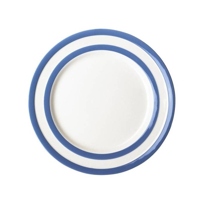 Blue Cornishware 9" Breakfast Plate