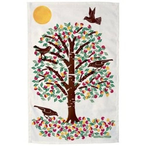 Emma Bridgewater Emma Bridgewater Summer Cherries Tea Towel Emma Bridgewater Emma Bridgewater Summer Cherries Tea Towel