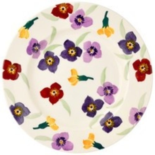 Emma Bridgewater Emma Bridgewater Wallflower 8 1/2'' Plate Emma Bridgewater Emma Bridgewater Wallflower 8 1/2'' Plate