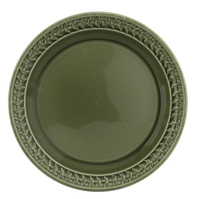 Botanic Garden Harmony Forest Green Salad Plate