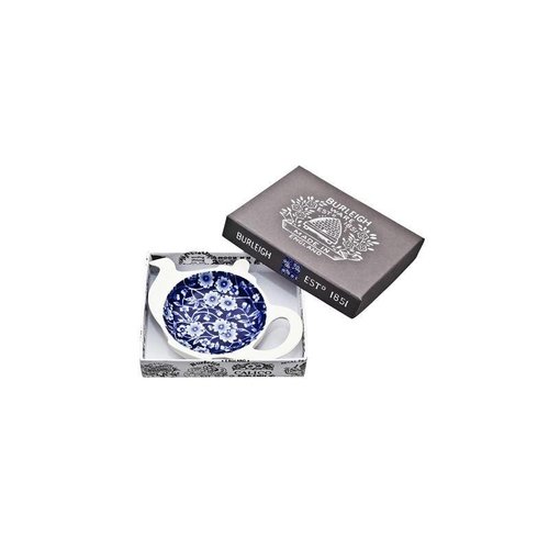 Burleigh Pottery Calico Blue Mini Teapot Tray - Boxed Burleigh Pottery Calico Blue Mini Teapot Tray - Boxed