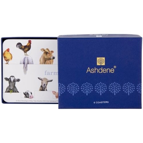 Ashdene Ashdene Farmyard Friends Coasters Ashdene Ashdene Farmyard Friends Coasters