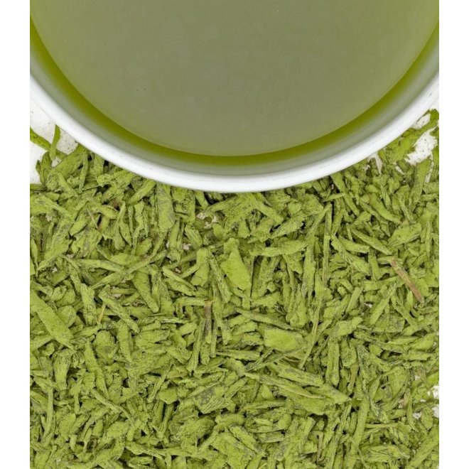 Harney & Sons White Peach Matcha Green Loose Leaf Tin