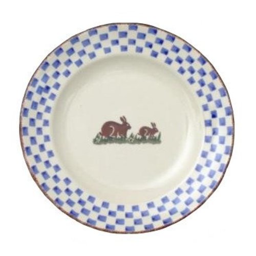 Brixton Pottery Brixton Rabbits Dessert Plate Brixton Pottery Brixton Rabbits Dessert Plate