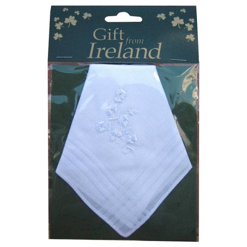McCaw Allan McCaw Allan Embroidered Handkerchief - Shamrocks McCaw Allan McCaw Allan Embroidered Handkerchief - Shamrocks