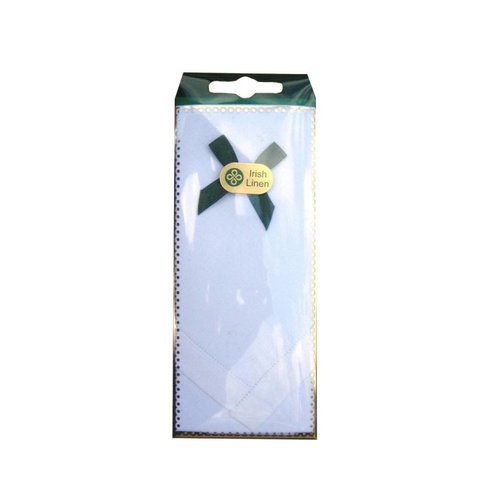 McCaw Allan McCaw Allan Irish Linen Handkerchief - Style 1 McCaw Allan McCaw Allan Irish Linen Handkerchief - Style 1
