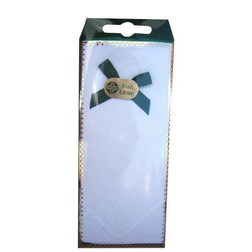 Square Linen Handkerchief - Style 3 Square Linen Handkerchief - Style 3