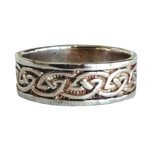Wide Celtic Knot Ring Wide Celtic Knot Ring