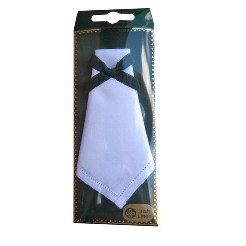 McCaw Allan Square Linen Handkerchief - Plain With Border McCaw Allan Square Linen Handkerchief - Plain With Border