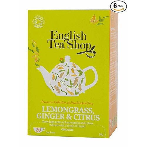 English Tea Shop English Tea Shop Lemongrass, Ginger & Citrus English Tea Shop English Tea Shop Lemongrass, Ginger & Citrus
