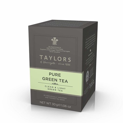 Taylors of Harrogate Taylors of Harrogate Pure Green Tea 20s Taylors of Harrogate Taylors of Harrogate Pure Green Tea 20s