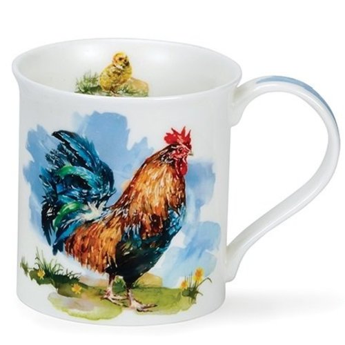 Dunoon Dunoon Bute Cockerels Mug - Green Dunoon Dunoon Bute Cockerels Mug - Green