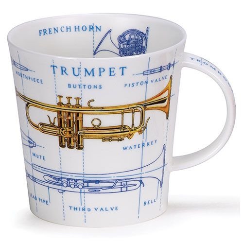 Dunoon Dunoon Cairngorm Music Icons Mug - Brass Dunoon Dunoon Cairngorm Music Icons Mug - Brass
