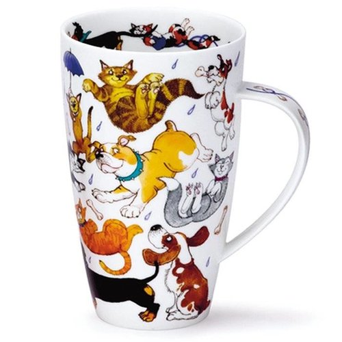 Dunoon Henley Raining Cats and Dogs Mug Dunoon Henley Raining Cats and Dogs Mug