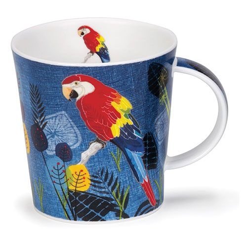Dunoon Dunoon Lomond Flights of Fancy Mug - Macaw Dunoon Dunoon Lomond Flights of Fancy Mug - Macaw