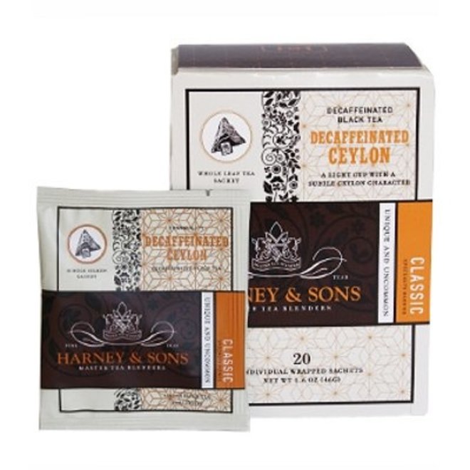 Harney & Sons Decaf Ceylon 20s Box