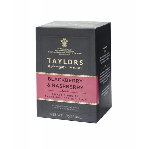 Taylors of Harrogate Taylors of Harrogate Blackberry& Raspberry 20s Taylors of Harrogate Taylors of Harrogate Blackberry& Raspberry 20s