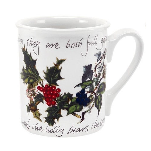Portmeirion Holly & Ivy Breakfast Mug Portmeirion Holly & Ivy Breakfast Mug