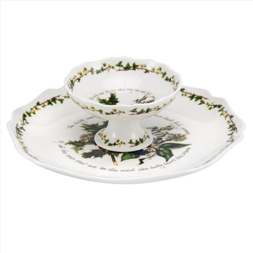 Portmeirion Holly & Ivy Chip & Dip Portmeirion Holly & Ivy Chip & Dip