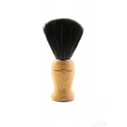 Edwin Jagger Edwin Jagger Synthetic Fibre Shaving Brush with Beech Wood Handle Edwin Jagger Edwin Jagger Synthetic Fibre Shaving Brush with Beech Wood Handle