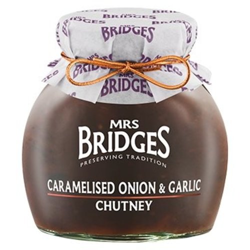 Mrs. Bridges Mrs. Bridges Caramelised Onion& Garlic Chutney 3.5oz Mrs. Bridges Mrs. Bridges Caramelised Onion& Garlic Chutney 3.5oz
