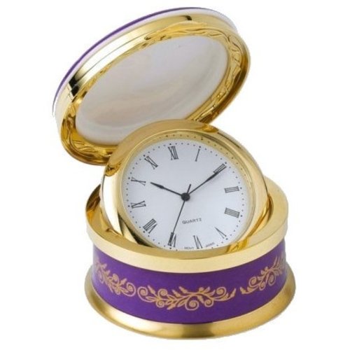 Hudson & Middleton Hudson Middleton Queen's 90th Birthday Hinged Clock Box Hudson & Middleton Hudson Middleton Queen's 90th Birthday Hinged Clock Box