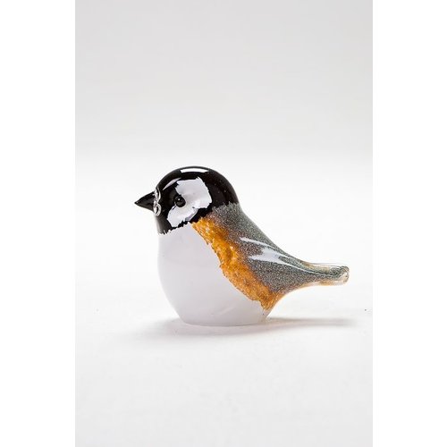 Langham Glass Chickadee Glass Figurine Langham Glass Chickadee Glass Figurine