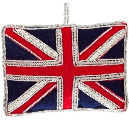 St. Nicolas St. Nicolas Union Jack Ornament St. Nicolas St. Nicolas Union Jack Ornament