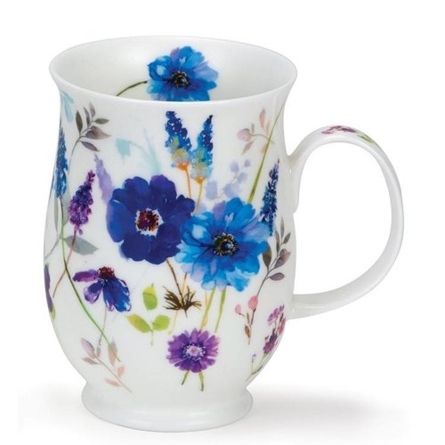Dunoon Suffolk Blue Floral Harmony Mug Dunoon Suffolk Blue Floral Harmony Mug