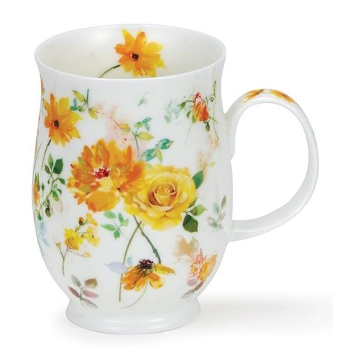 Dunoon Suffolk Yellow Floral Harmony Mug Dunoon Suffolk Yellow Floral Harmony Mug
