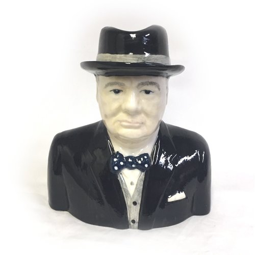 Babbacombe Pottery Sir Winston Churchill Jug Babbacombe Pottery Sir Winston Churchill Jug