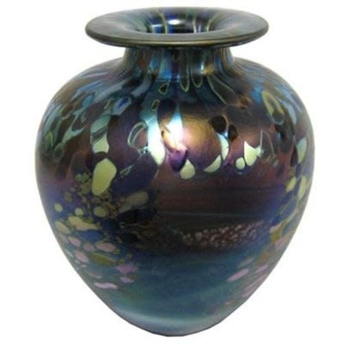 Jonathan Harris Jonathan Harris Monet Squat Vase - Ruby Jonathan Harris Jonathan Harris Monet Squat Vase - Ruby