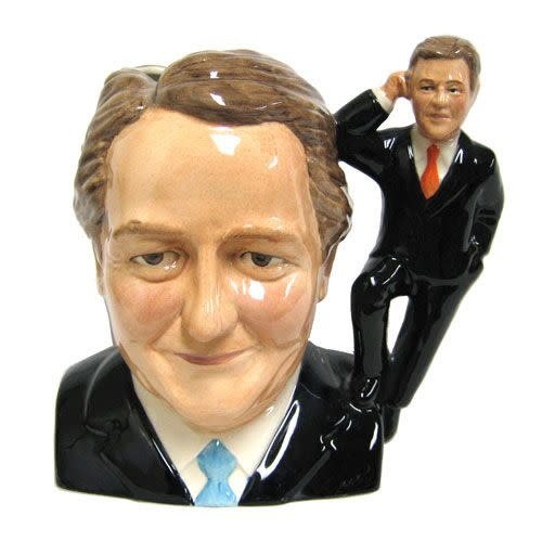Bairstow Manor Pottery David Cross & Nick Clegg Bust Bairstow Manor Pottery David Cross & Nick Clegg Bust