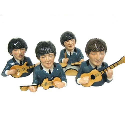 Bairstow Manor Pottery Legends of Rock Busts Set - Blue Bairstow Manor Pottery Legends of Rock Busts Set - Blue