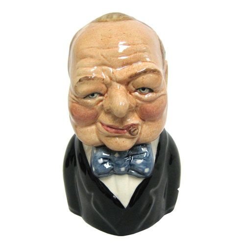 Bairstow Manor Pottery Mini Winston Churchill Jug Bairstow Manor Pottery Mini Winston Churchill Jug