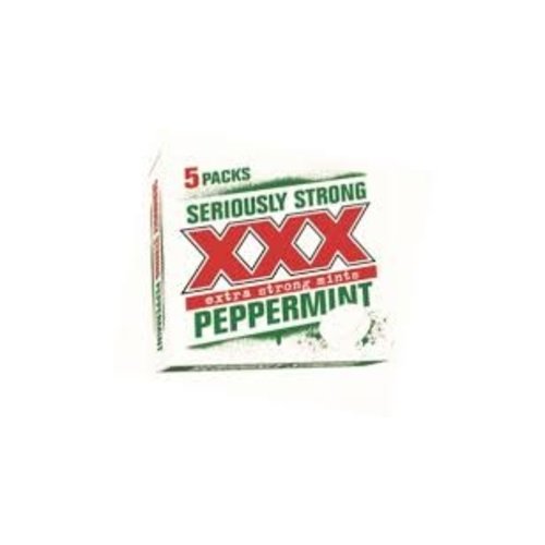 Trebor Trebor xxx strong mint 5 pack Trebor Trebor xxx strong mint 5 pack