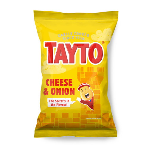 Tayto N.I. Tayto NI Cheese and Onion Crisps Tayto N.I. Tayto NI Cheese and Onion Crisps